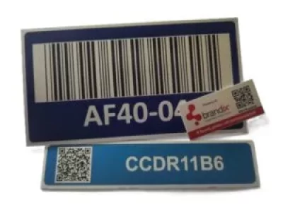 Asset label manufacturing