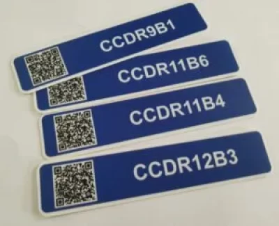 Peel and Stick Asset Labels